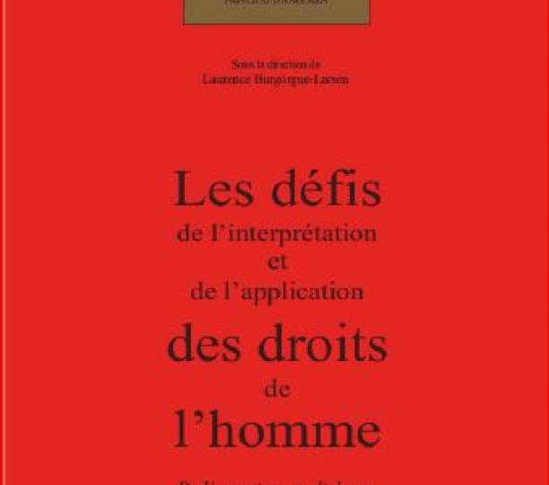 Les défis de l’interprétation et de l’application des droits de l’homme