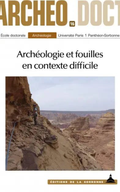 Photo d'un paysage rocheux d'une fouille archéologique